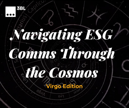 How Will Virgo Season Impact Your ESG Communication?