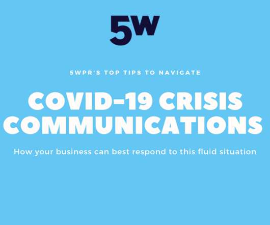 The COVID‐19 pandemic: agile versus blundering communication during a  worldwide crisis: Important lessons for efficient communication to maintain  public trust and ensure public safety: EMBO reports: Vol 22, No 6